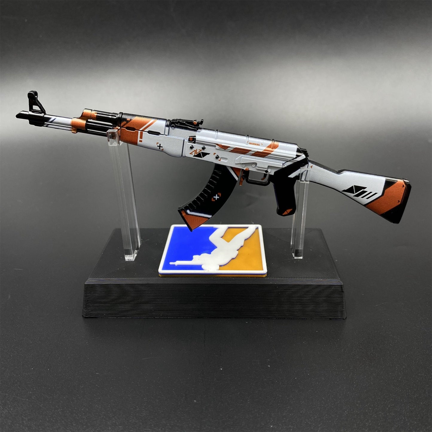 Metal CSGO Asiimov AK-47 Miniature