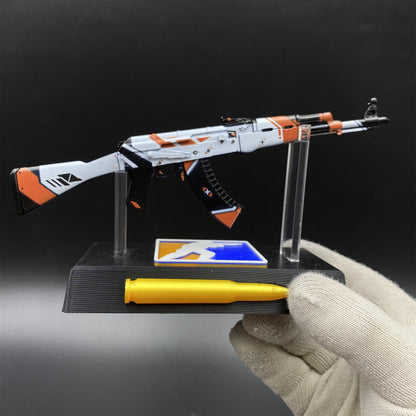 Metal CSGO Asiimov AK-47 Miniature