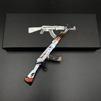 Metal CSGO Asiimov AK-47 Miniature
