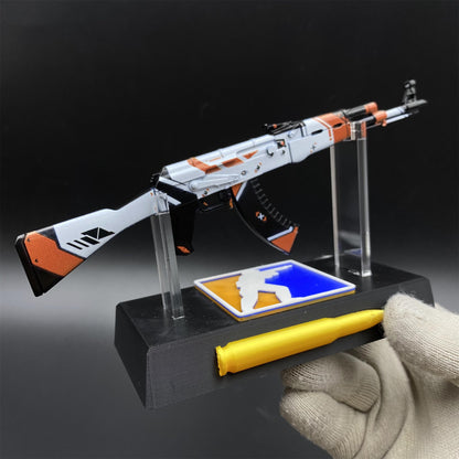 Metal CSGO Asiimov AK-47 Miniature