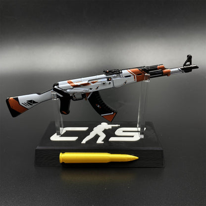 Metal CSGO Asiimov AK-47 Miniature