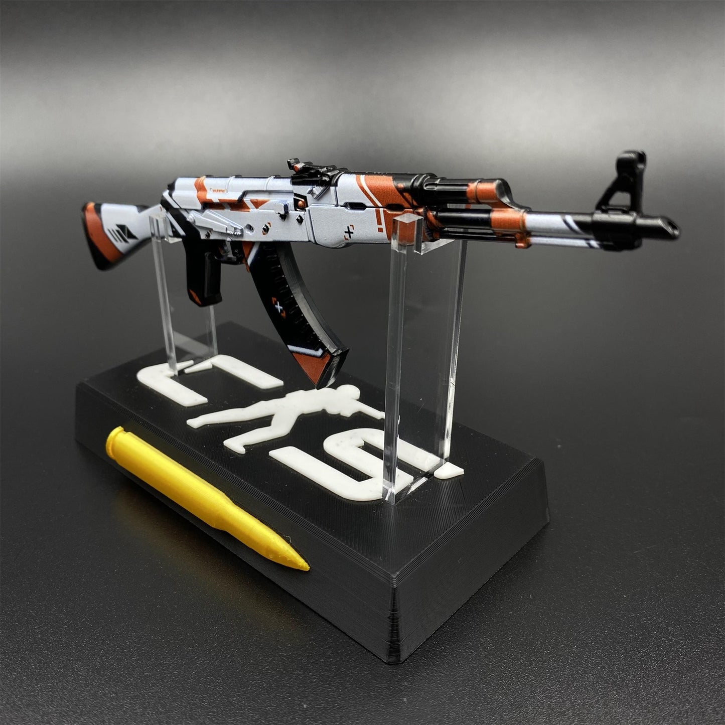 Metal CSGO Asiimov AK-47 Miniature