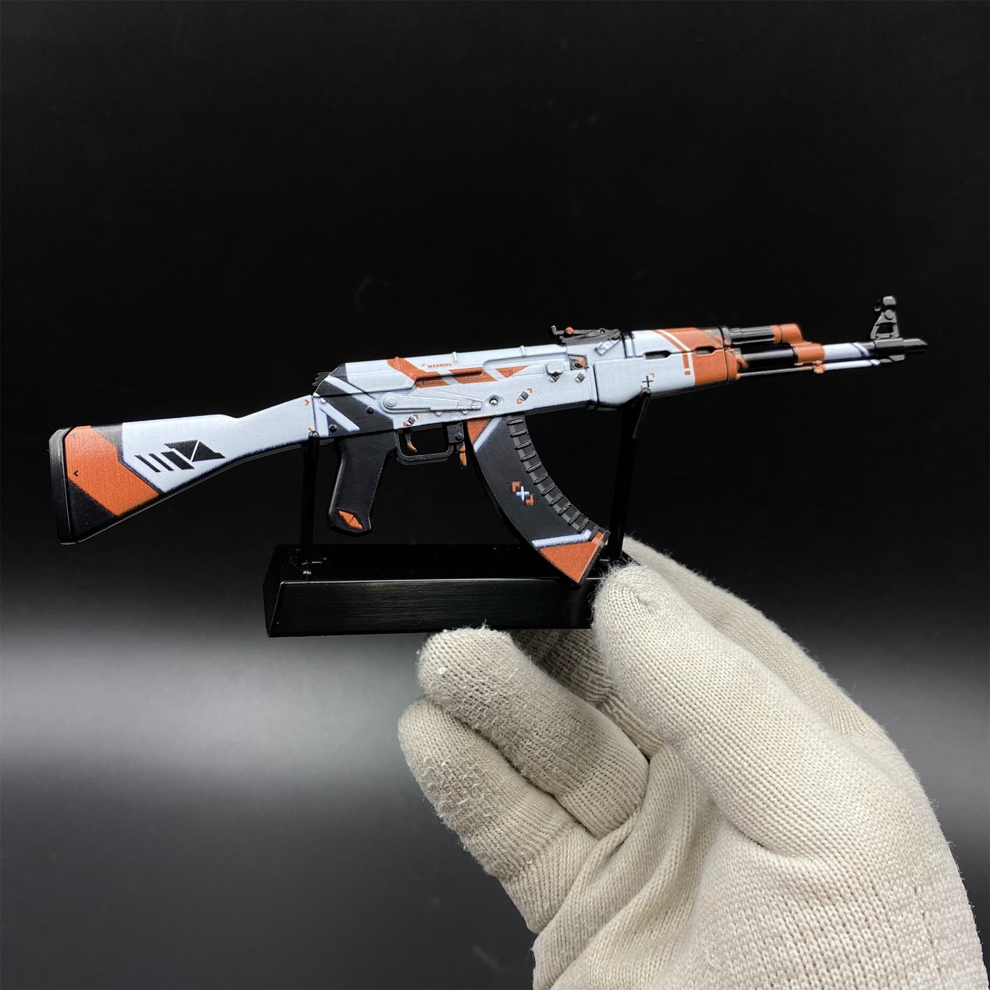 Metal CSGO Asiimov AK-47 Miniature