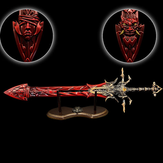Douluo Land Asura Demon Sword Metal Miniature