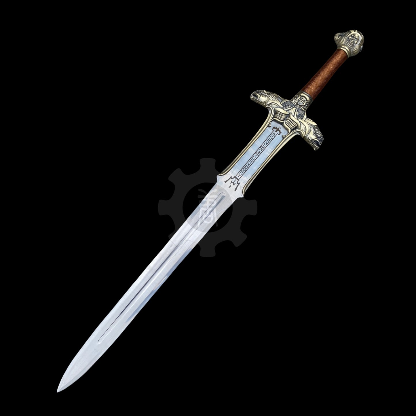 Atlantean Sword Life-Size Metal Replica Cosplay Prop