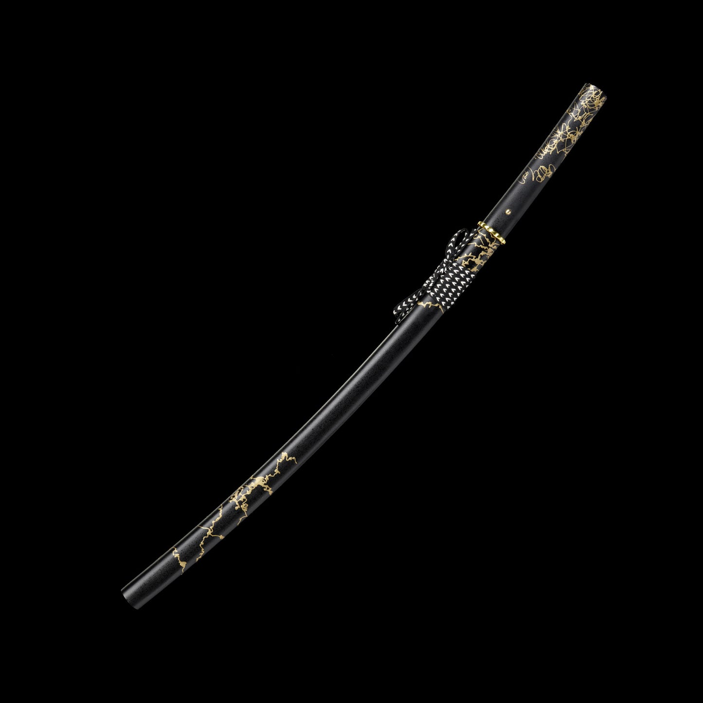 GOY Atsu Katana Damascus Steel Forged Gilded Dawn Gilded Night Samurai Sword