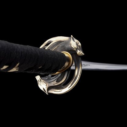 GOY Atsu Wolf Blade T10 Prime Steel Samurai Katana For Collection