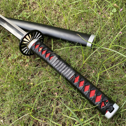 Tanjiro 2nd Nichirin Sword Katana 1045 Carbon Steel Version