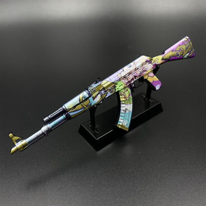 CSGO AK47 B the Monster Metal Tiny Gun Miniature For Display