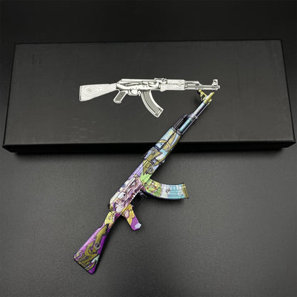 CSGO AK47 B the Monster Metal Tiny Gun Miniature For Display