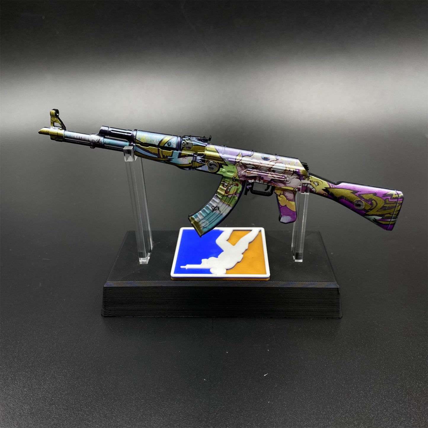 CSGO AK47 B the Monster Metal Tiny Gun Miniature For Display