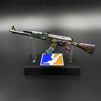 CSGO AK47 B the Monster Metal Tiny Gun Miniature For Display