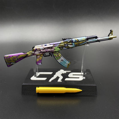 CSGO AK47 B the Monster Metal Tiny Gun Miniature For Display