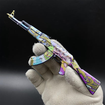 CSGO AK47 B the Monster Metal Tiny Gun Miniature For Display