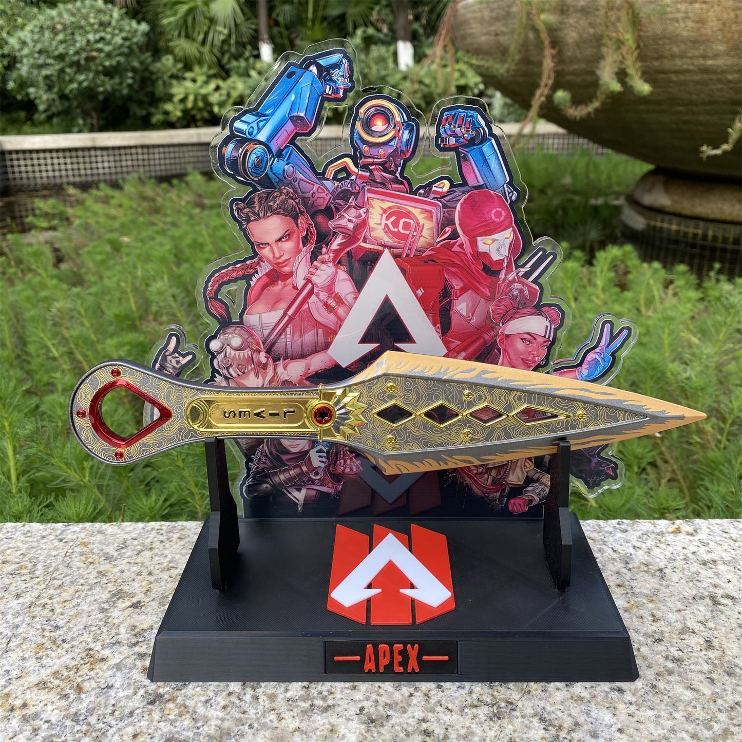 Wraith Heirloom Recolor Last Hope Wraith Kunai Better Damascus Steel Pattern Version