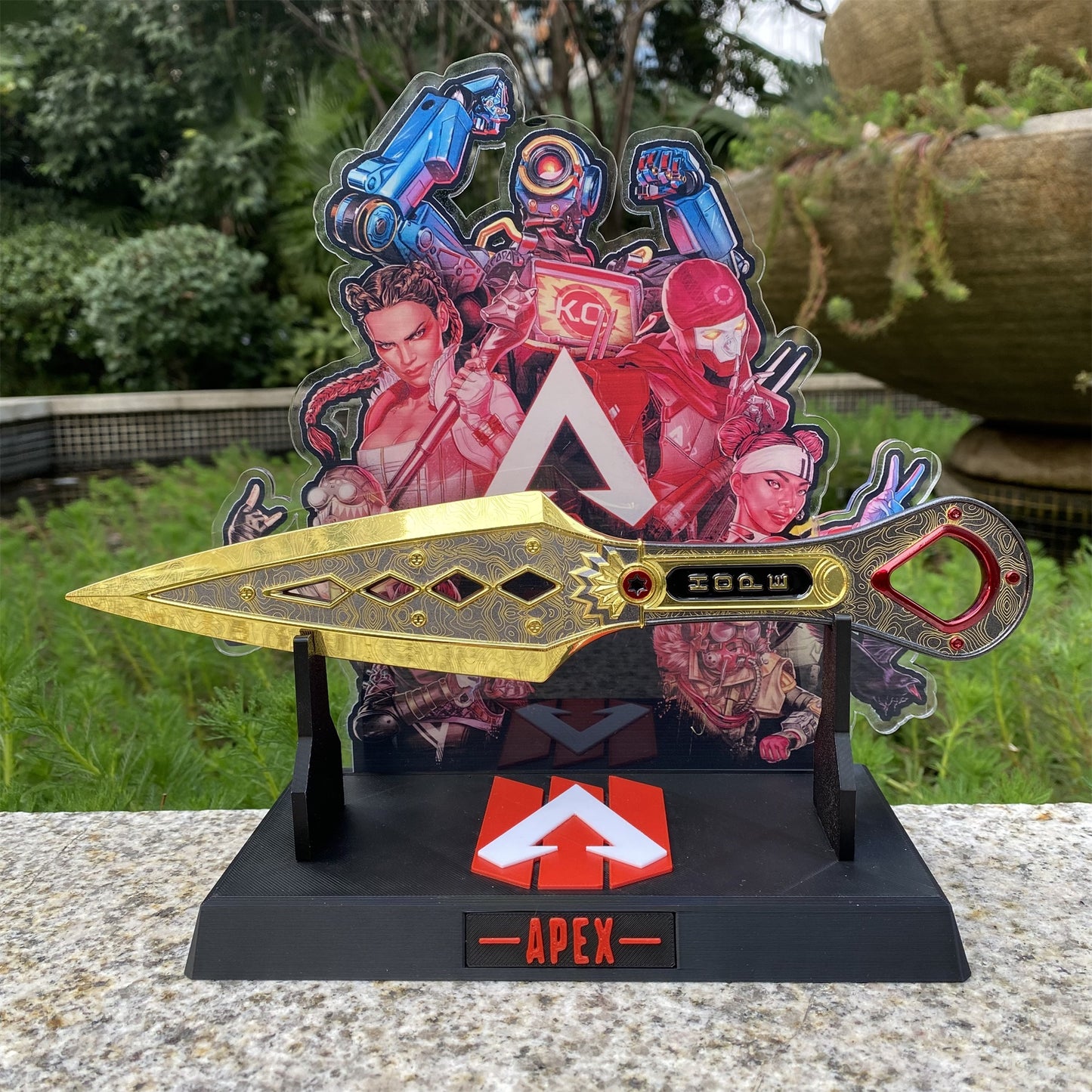 Wraith Heirloom Recolor Last Hope Wraith Kunai Better Damascus Steel Pattern Version