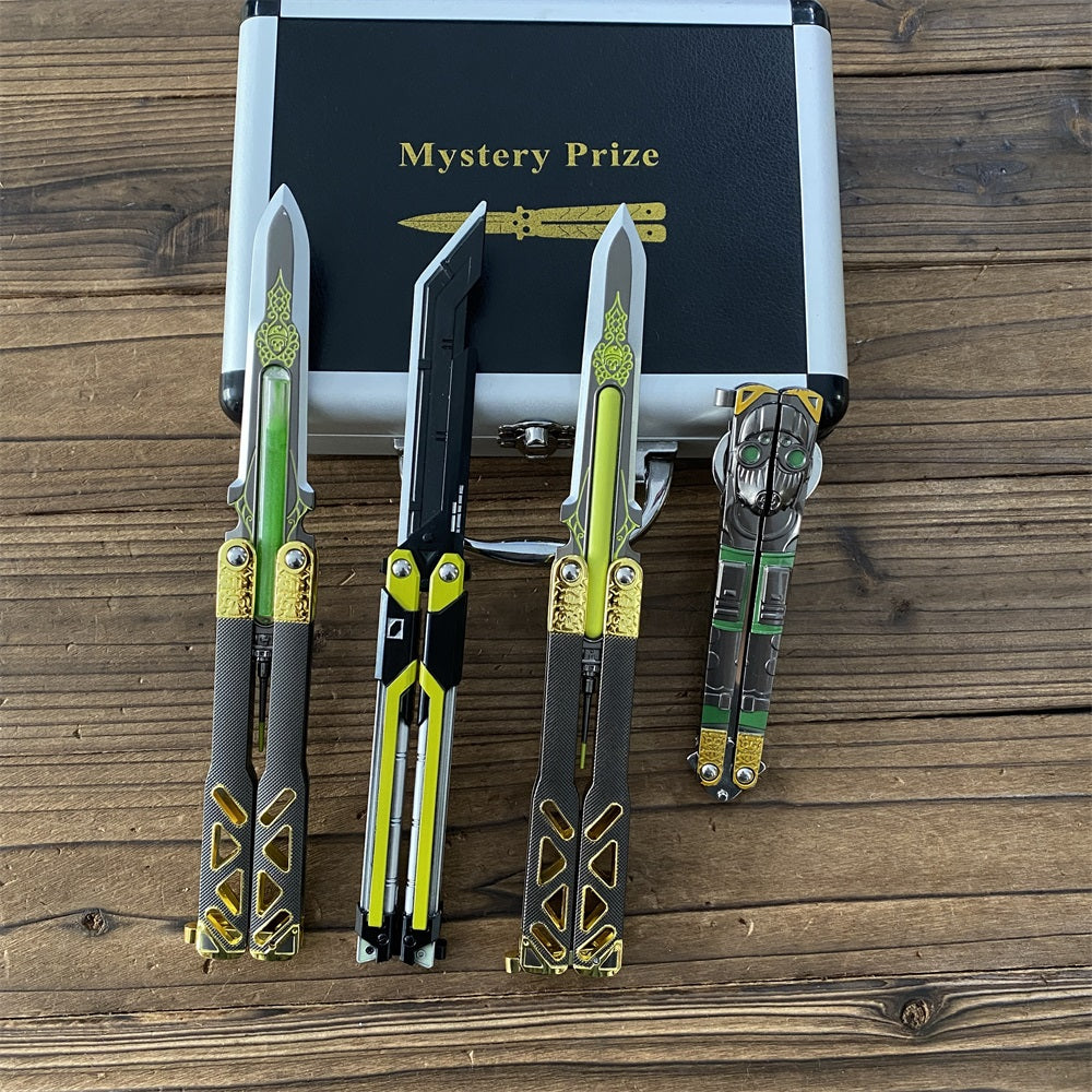 Classical Fandom Balisong Trainers 4 In 1 Mystery Prize Box