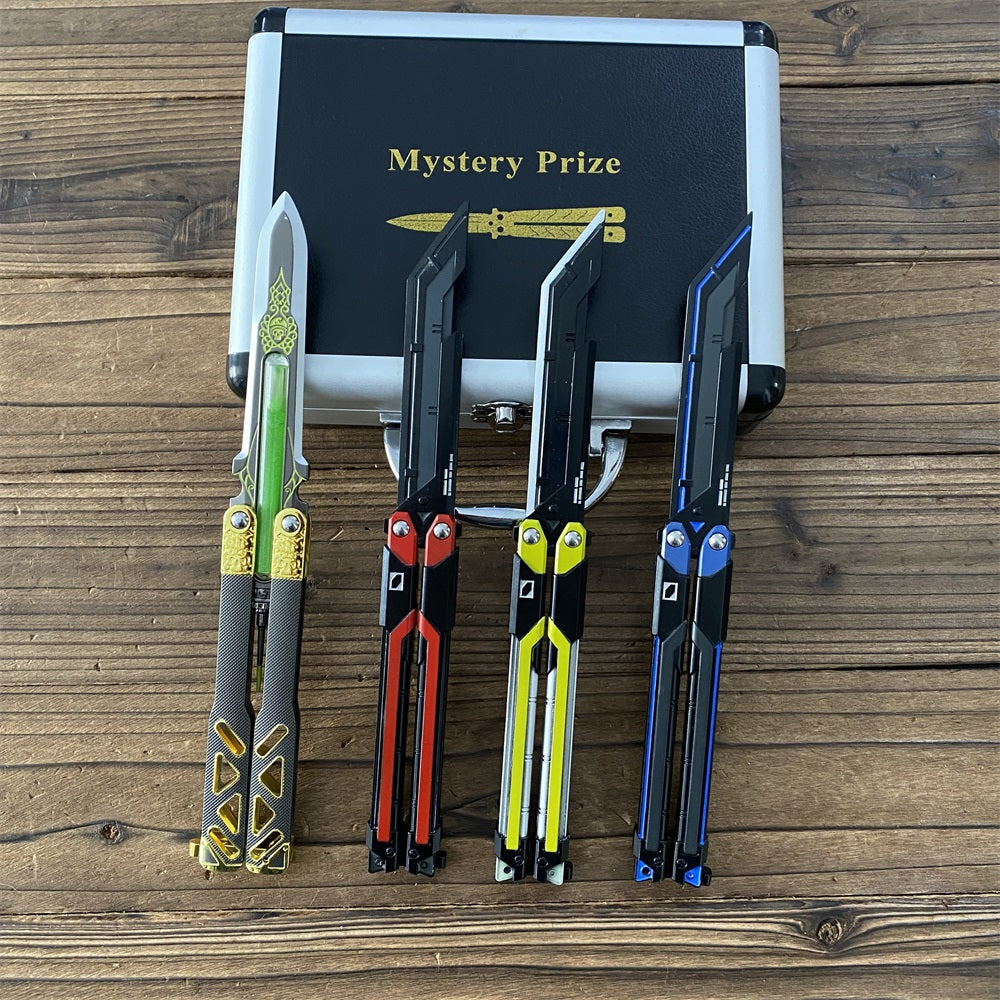 Classical Fandom Balisong Trainers 4 In 1 Mystery Prize Box