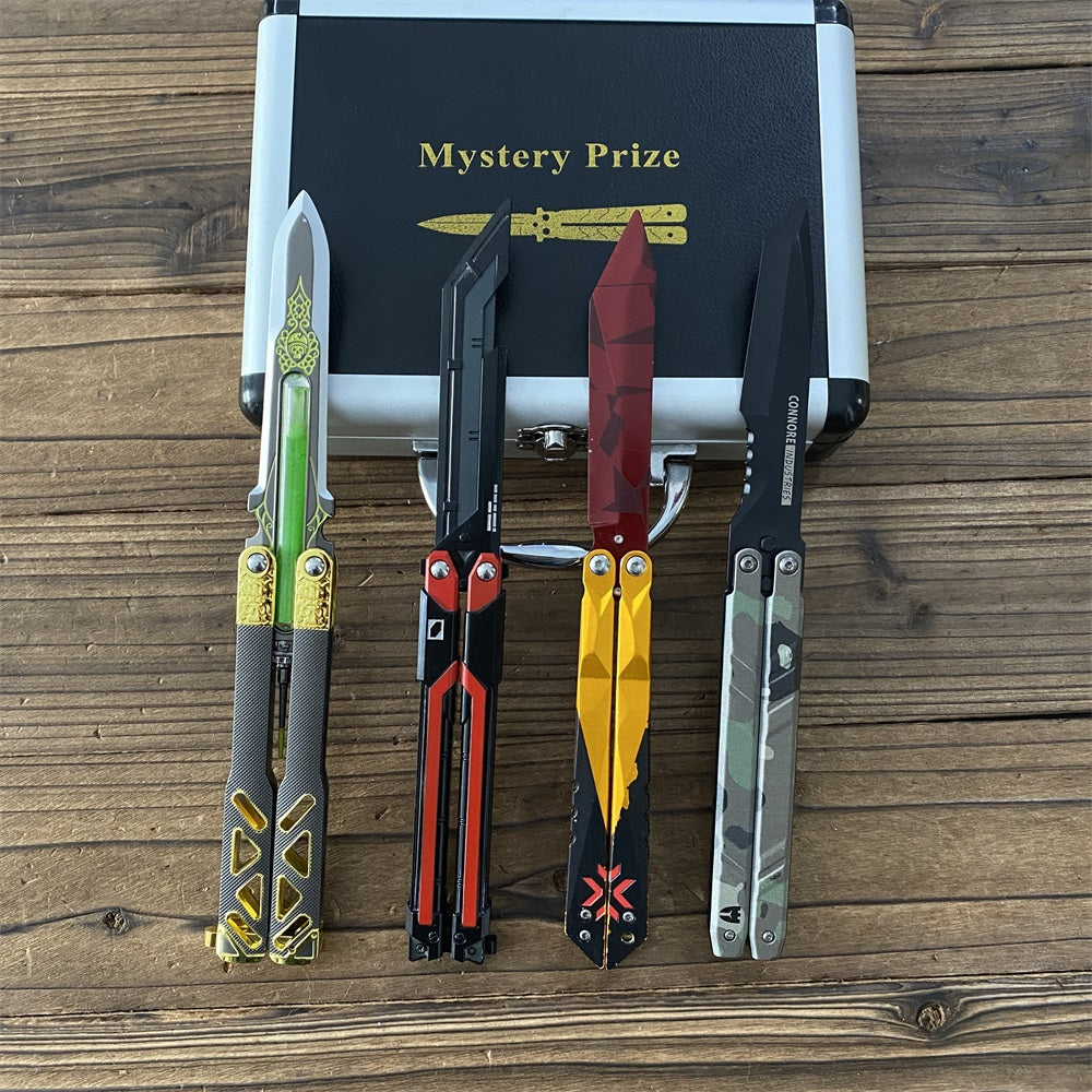 Classical Fandom Balisong Trainers 4 In 1 Mystery Prize Box