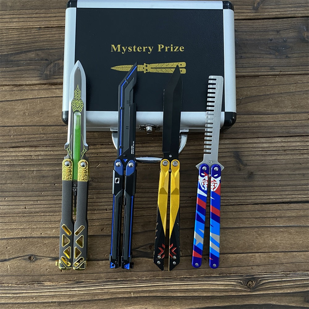 Classical Fandom Balisong Trainers 4 In 1 Mystery Prize Box