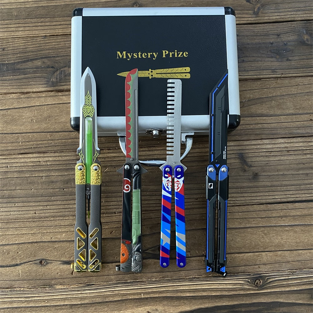 Classical Fandom Balisong Trainers 4 In 1 Mystery Prize Box