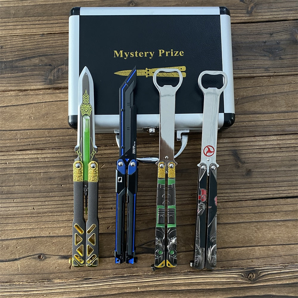 Classical Fandom Balisong Trainers 4 In 1 Mystery Prize Box