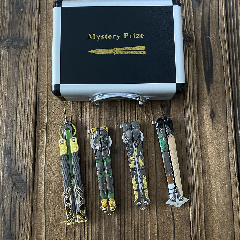 Classical Fandom Balisong Trainers 4 In 1 Mystery Prize Box