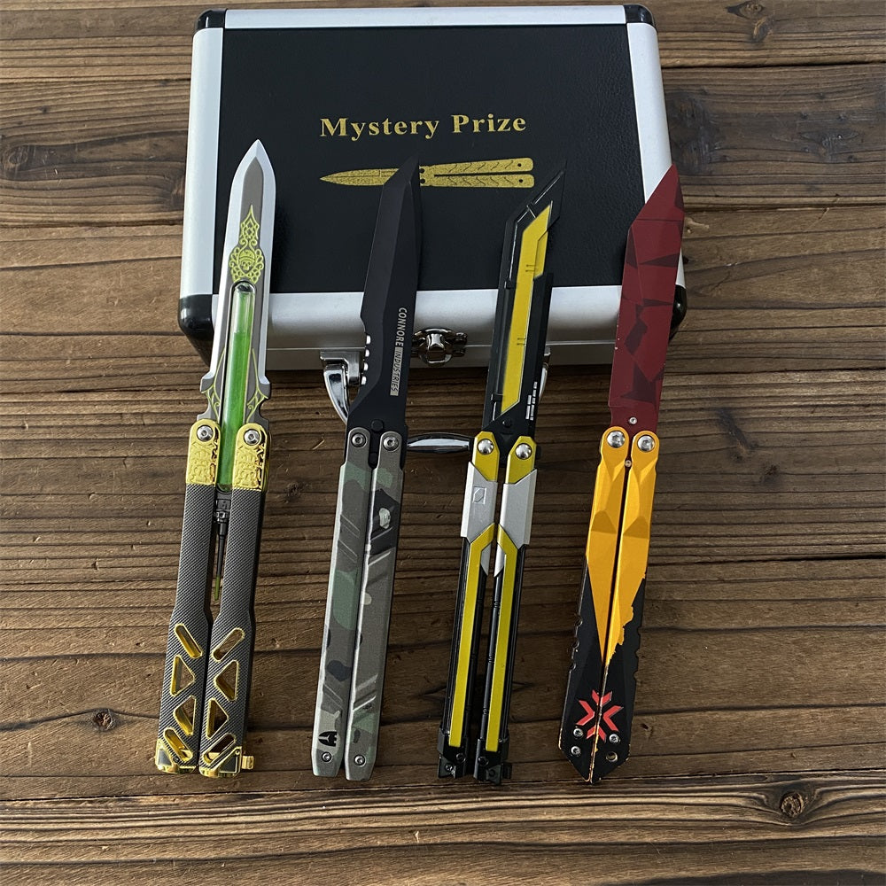 Classical Fandom Balisong Trainers 4 In 1 Mystery Prize Box