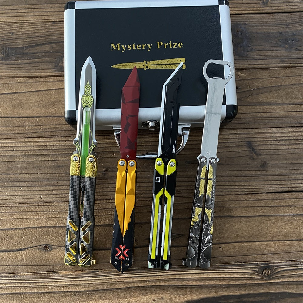 Classical Fandom Balisong Trainers 4 In 1 Mystery Prize Box