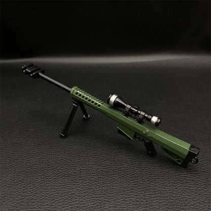 Miniature Metal Barrett Heavy Sniper Rifle 17.5CM/6.8"