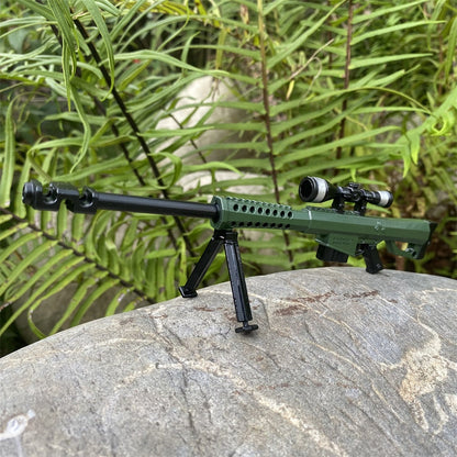 Miniature Metal Barrett Heavy Sniper Rifle 17.5CM/6.8"