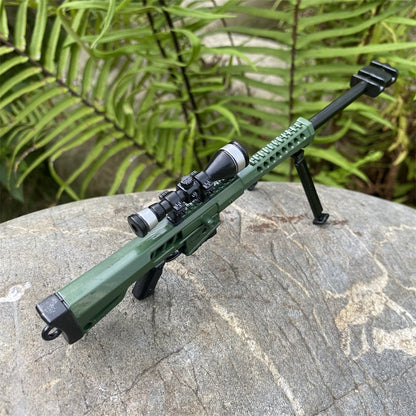 Miniature Metal Barrett Heavy Sniper Rifle 17.5CM/6.8"