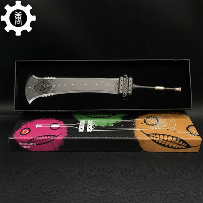 1:6 Metal Beastlord Sword Miniature-Dull Blade Collectibles
