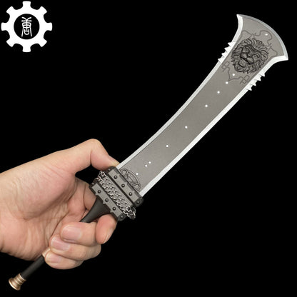 1:6 Metal Beastlord Sword Miniature-Dull Blade Collectibles