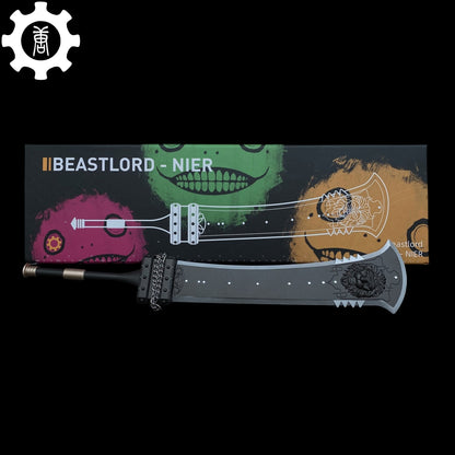 1:6 Metal Beastlord Sword Miniature-Dull Blade Collectibles
