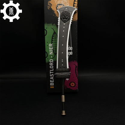 1:6 Metal Beastlord Sword Miniature-Dull Blade Collectibles