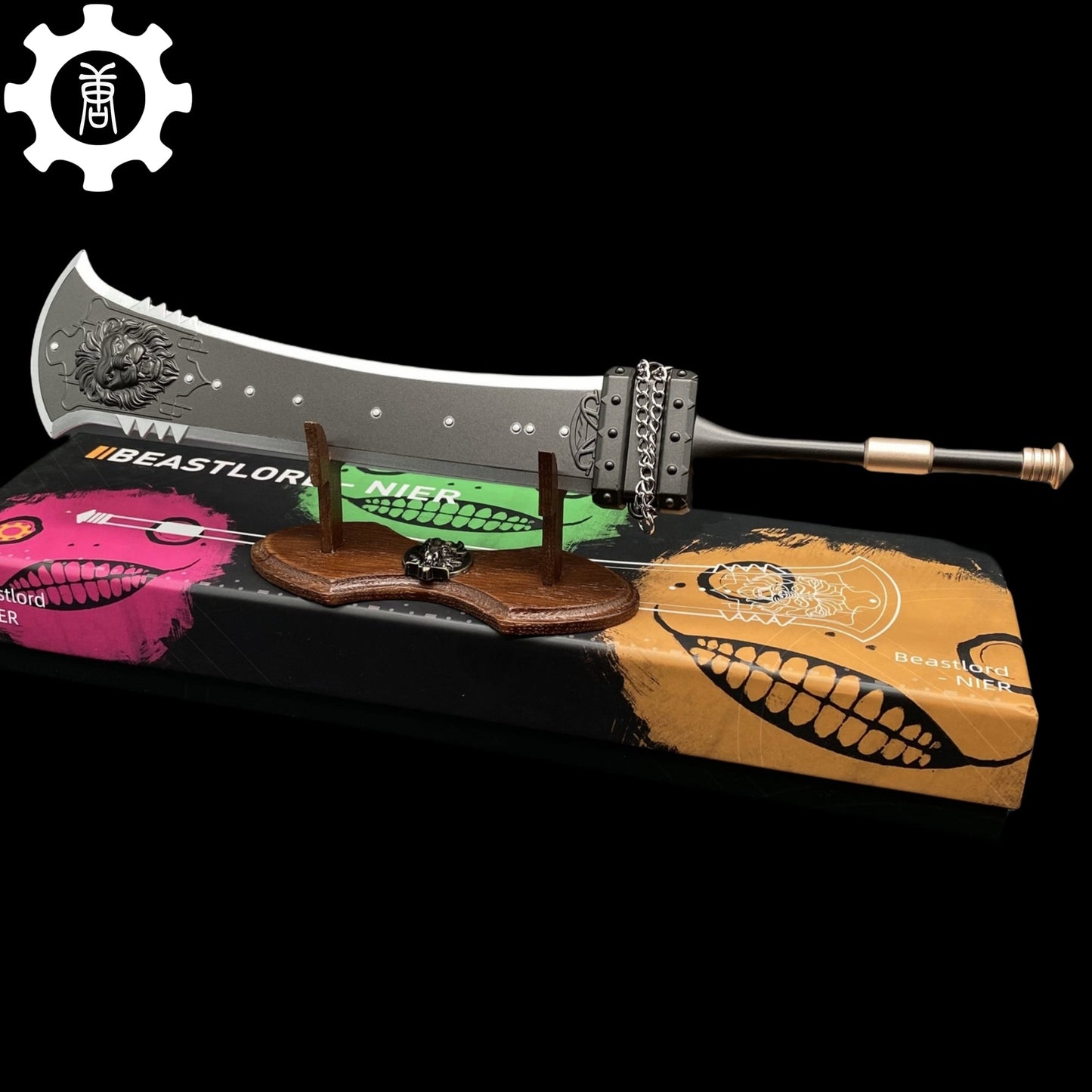 1:6 Metal Beastlord Sword Miniature-Dull Blade Collectibles