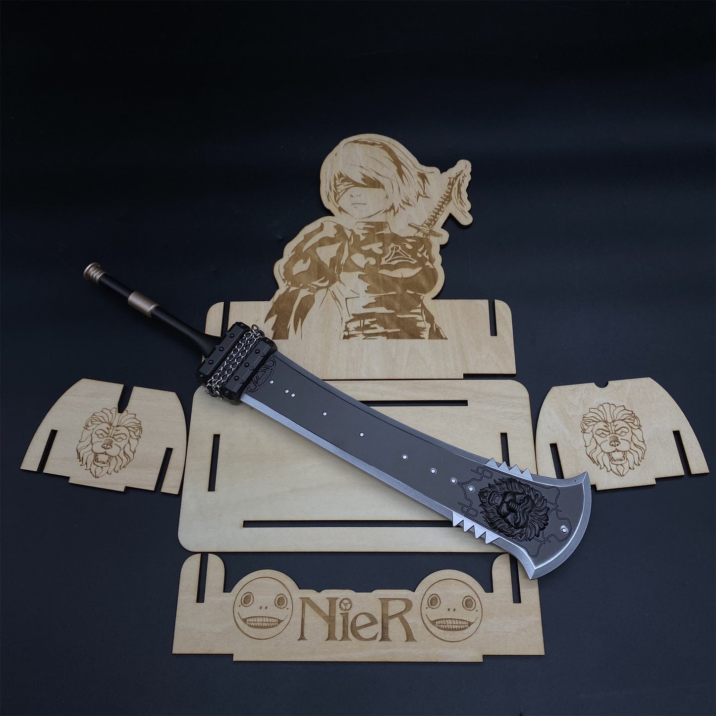 1:6 Metal Beastlord Sword Miniature-Dull Blade Collectibles