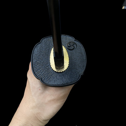 Black Dragon Katana Carbon Steel Samurai Sword