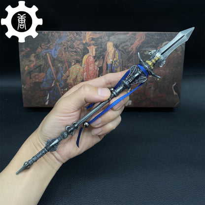 Sun Wukong And Yangjian Weapons Replica 4 In 1 Gift Box