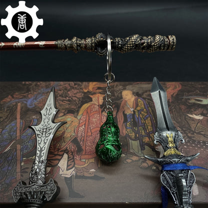 Sun Wukong And Yangjian Weapons Replica 4 In 1 Gift Box