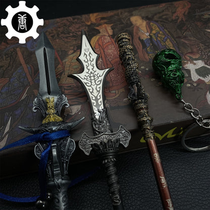 Sun Wukong And Yangjian Weapons Replica 4 In 1 Gift Box