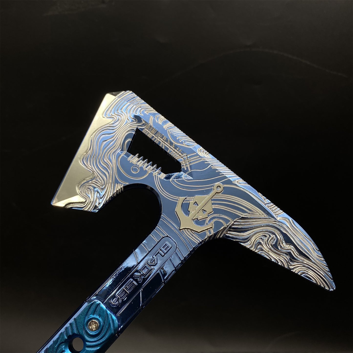 Delta Force Sea Gleam The First-Ever Tactical Axe Metal Replica