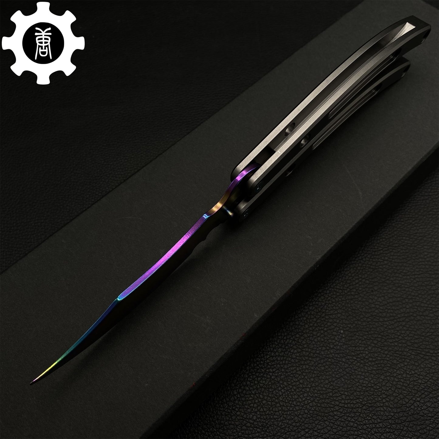 Black Market Butterfly Knife High-End CNC Balisong Trainer