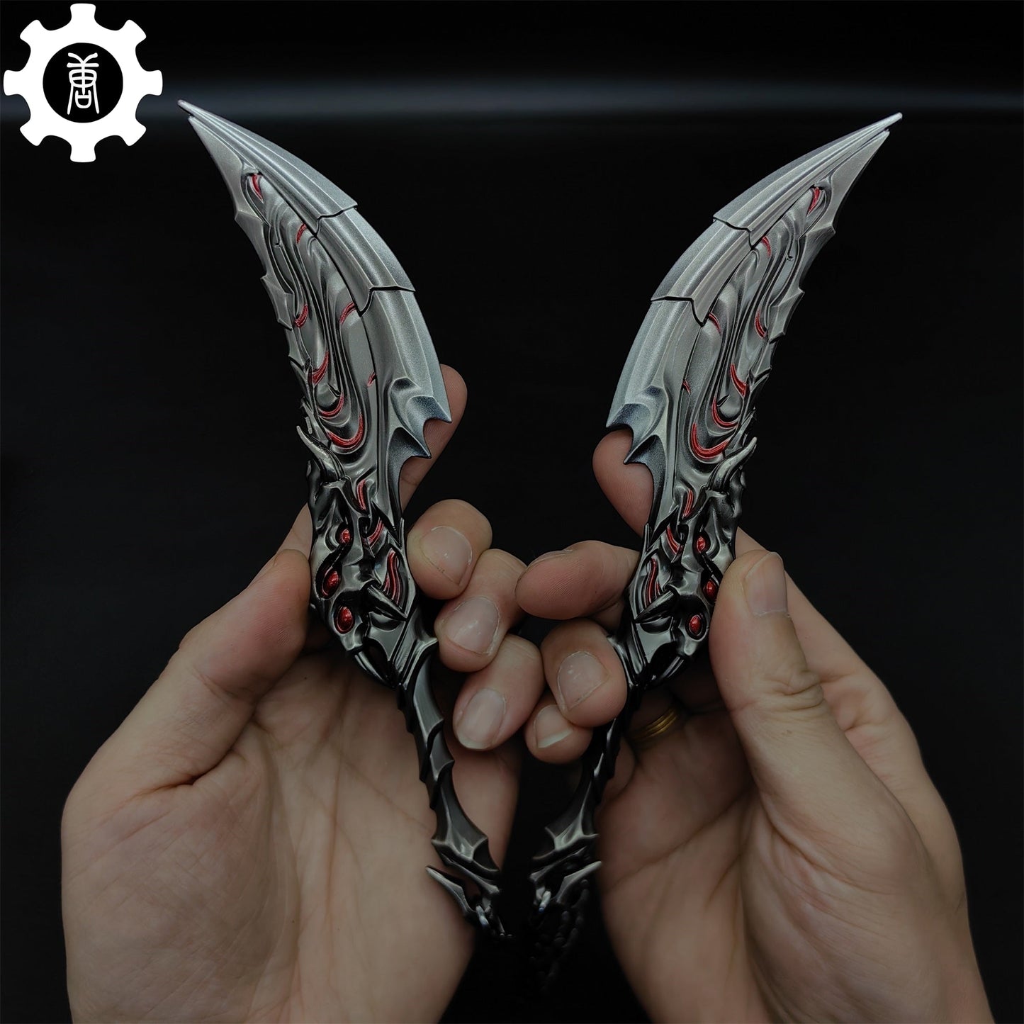 Blades Of Primordia Metal Game Prop 4 Colors