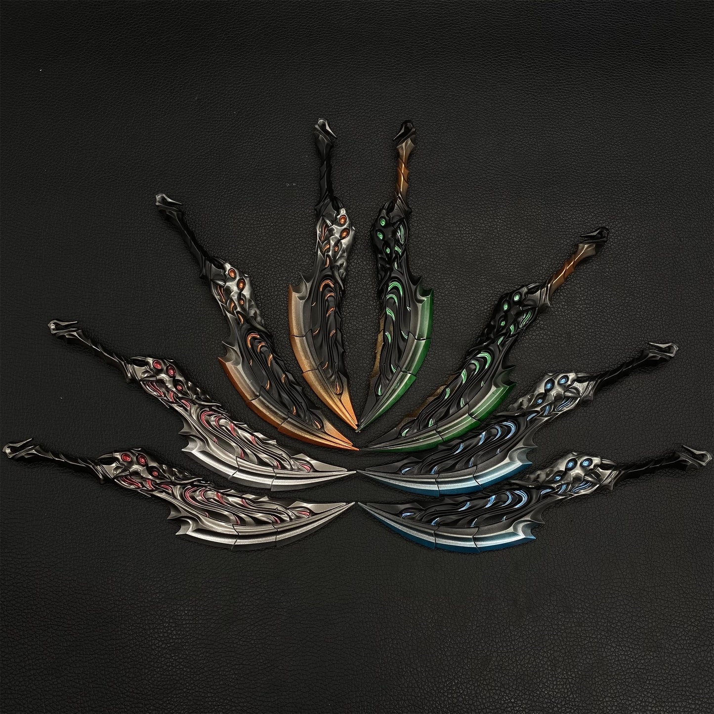 Blades Of Primordia Metal Game Prop 4 Colors