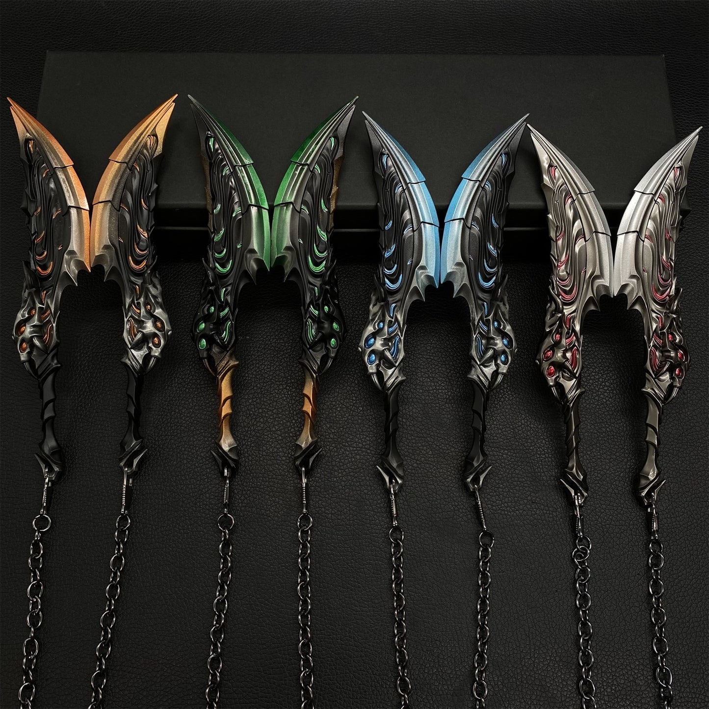 Blades Of Primordia Metal Game Prop 4 Colors
