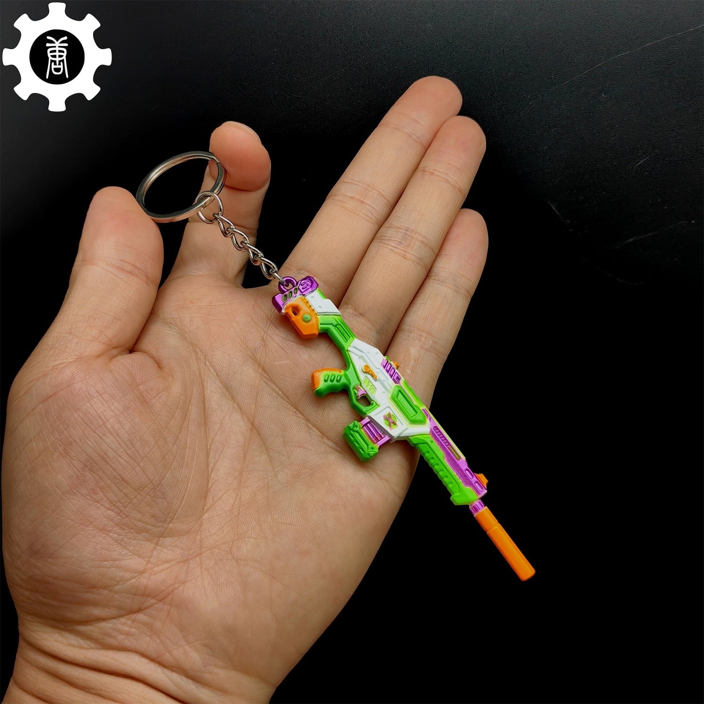 Mini BlastX Phantom Gun Keychain Metal Pendant