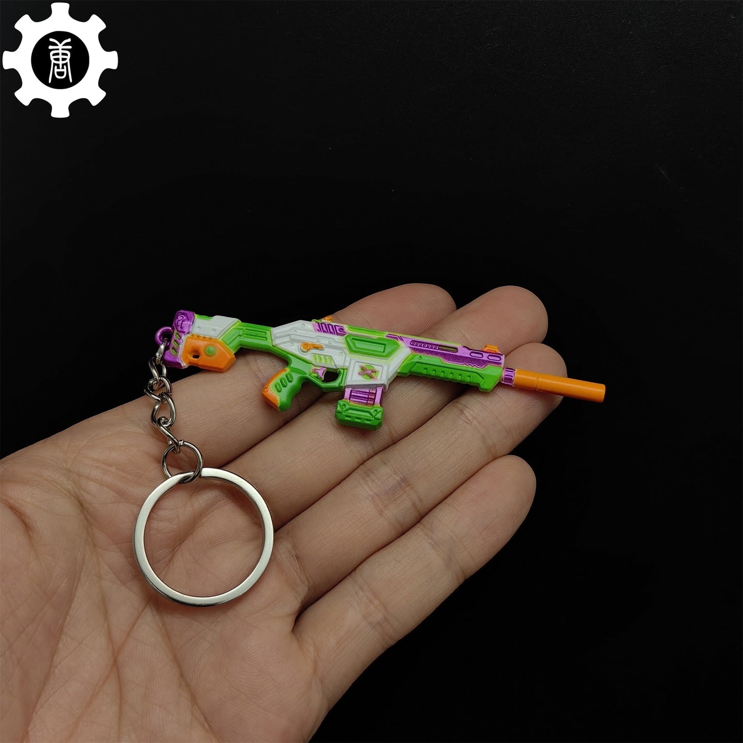 Mini BlastX Phantom Gun Keychain Metal Pendant