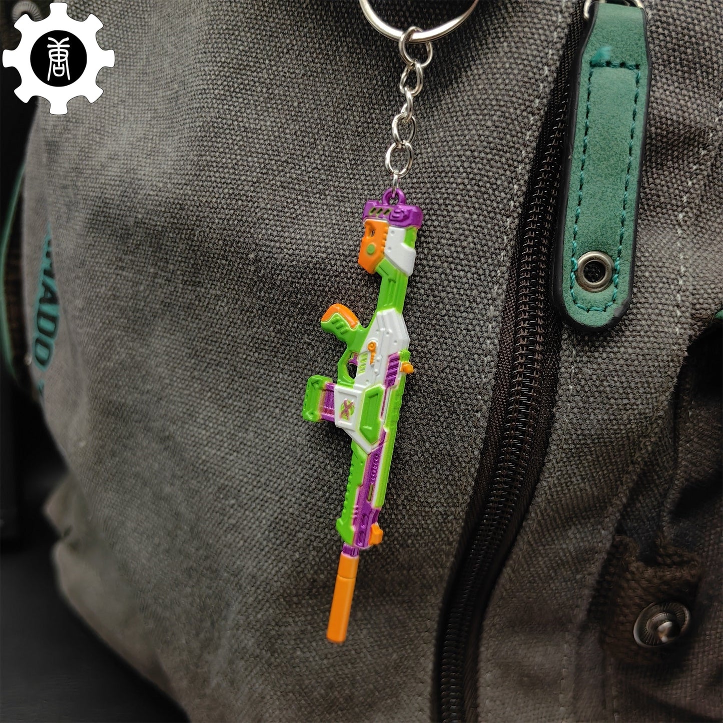Mini BlastX Phantom Gun Keychain Metal Pendant